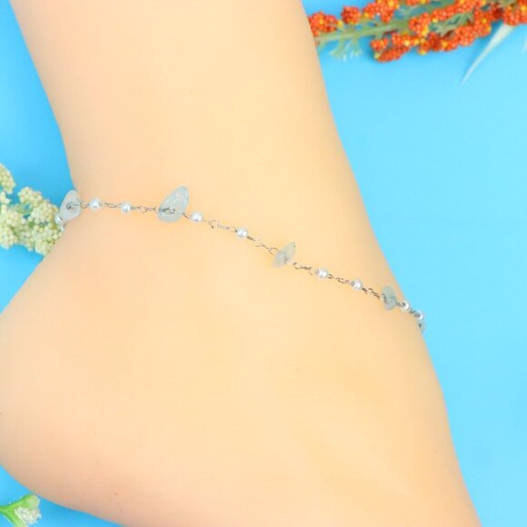 Elegant Handmade Anklet – Perfect for Women & Girls | Ideal Gift Option, DYC1775 - Picture 8 of 9